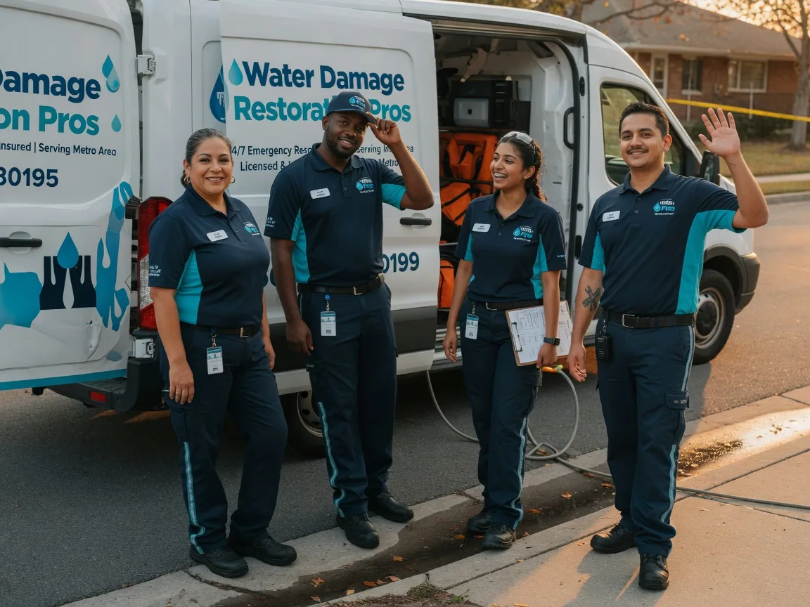 Water Damage Restoration company in Bunch, OK